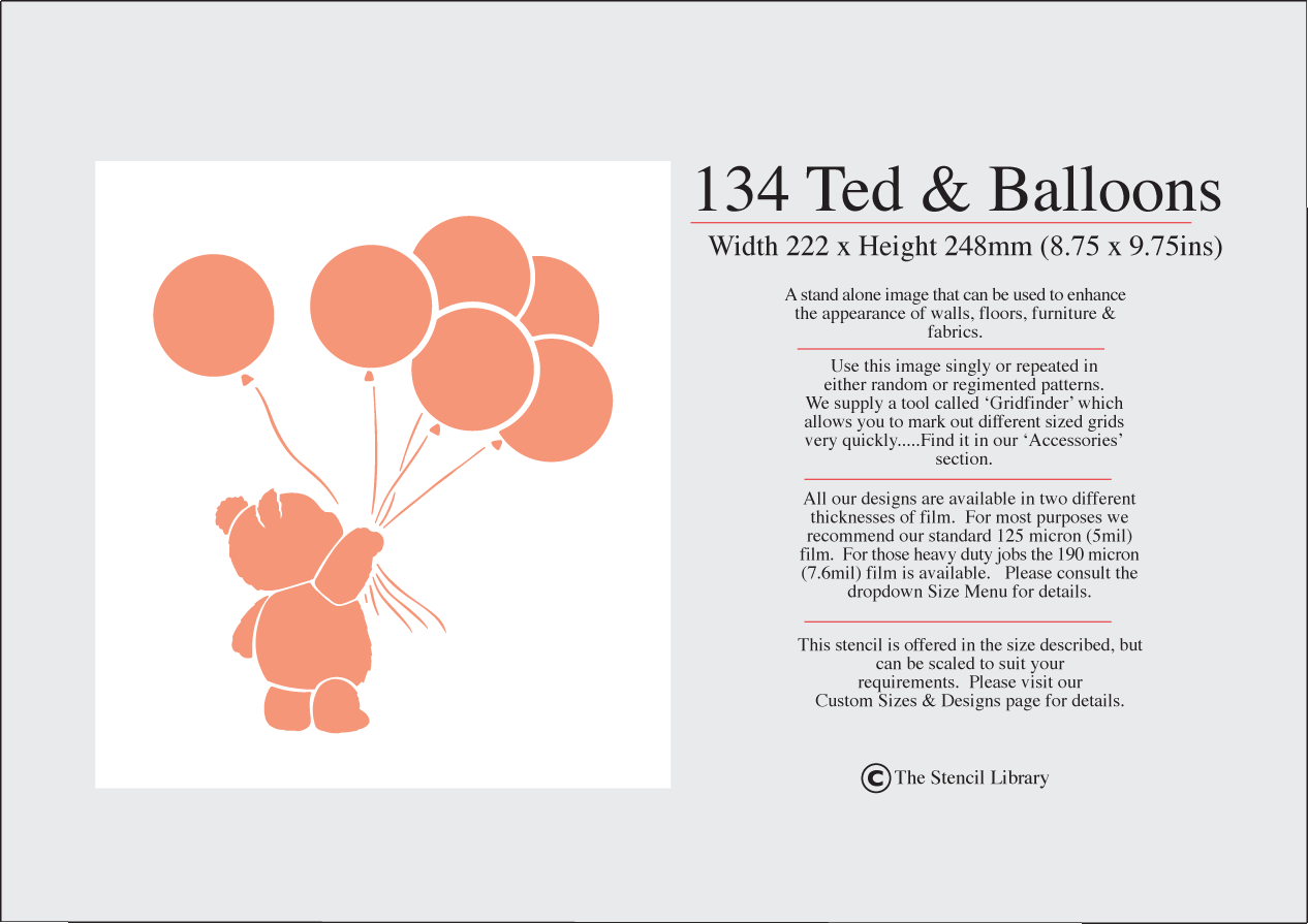 134 Ted & Balloons