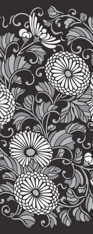 28. JA119 Chrysanthemum Panel