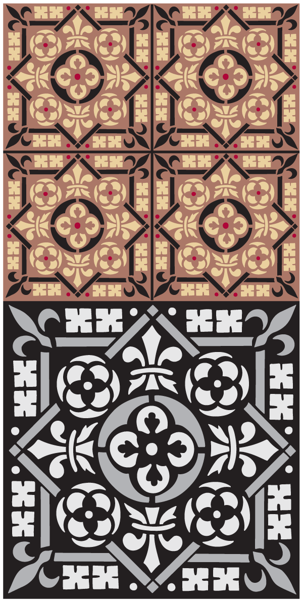 6. GMT60 Gothic Tile No2