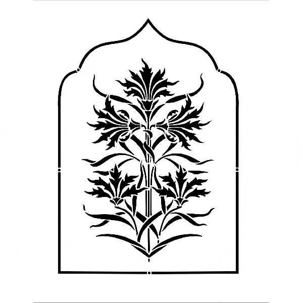 IN50 Indian Panel for Stencil Library