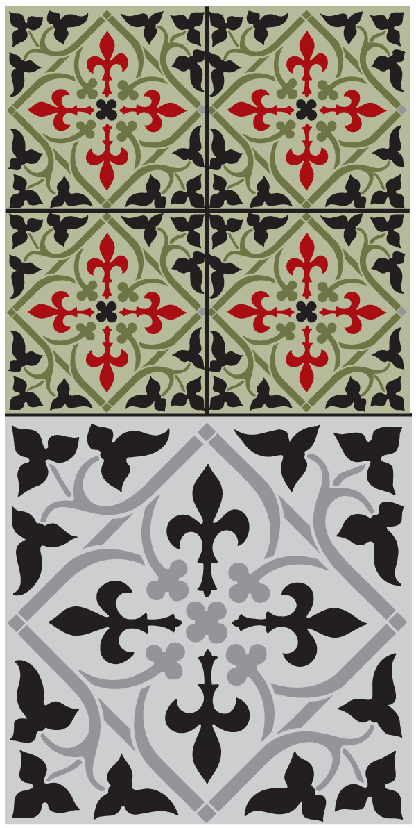 7. GMT61 Gothic Tile No3