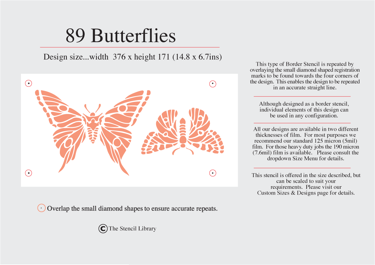 1. 89 Butterflies