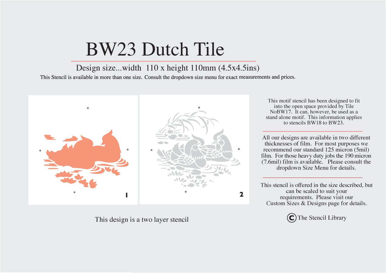 8. BW23 Dutch Tile No8
