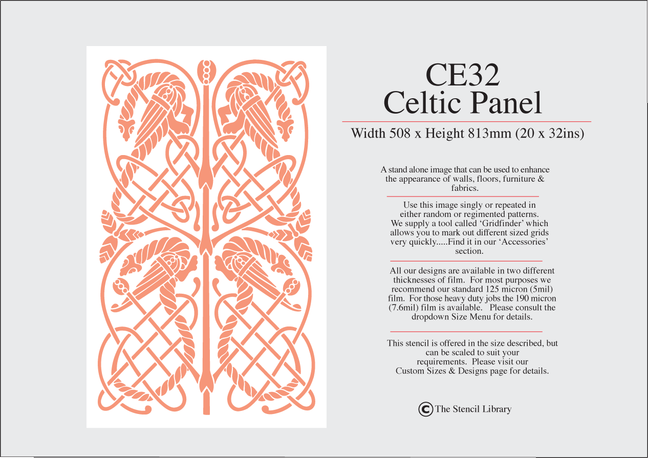 CE32 Celtic Panel