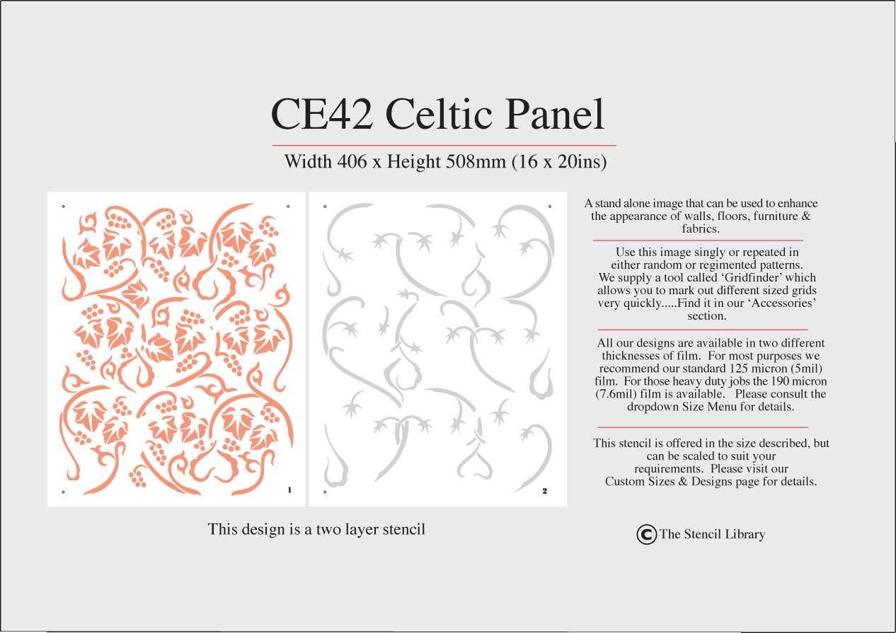 CE42 Celtic Panel