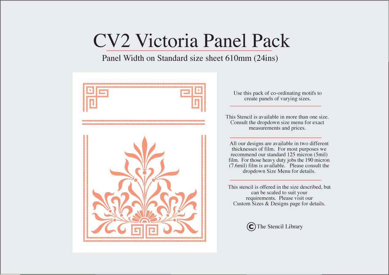 1. CV2 Victoria Panel Pack