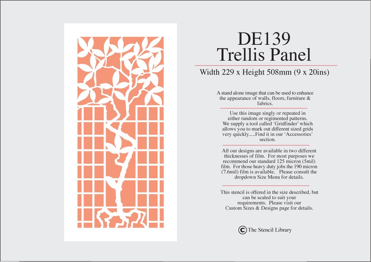 11. DE139 Trellis Panel