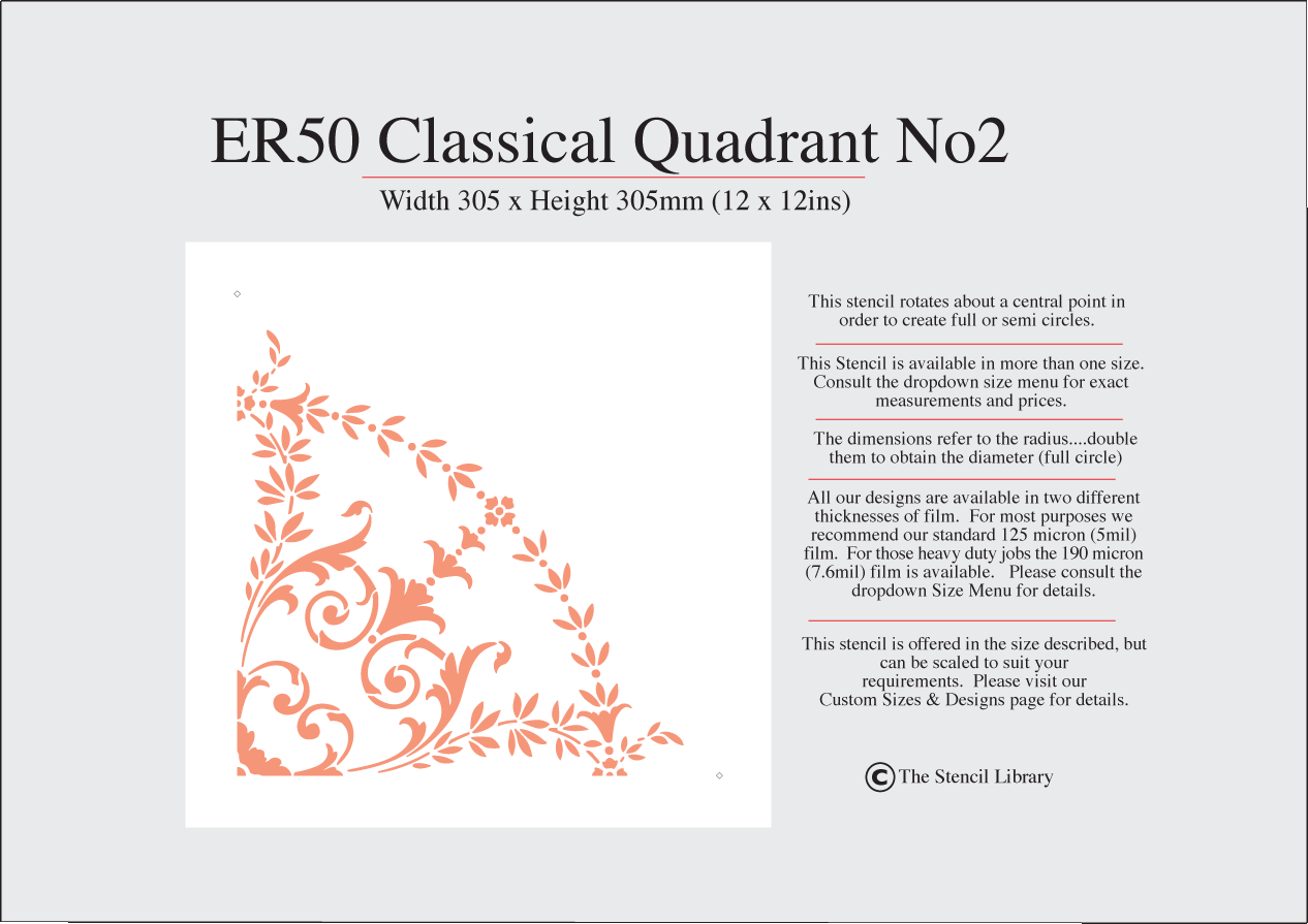 8.  ER50 Classical Quadrant