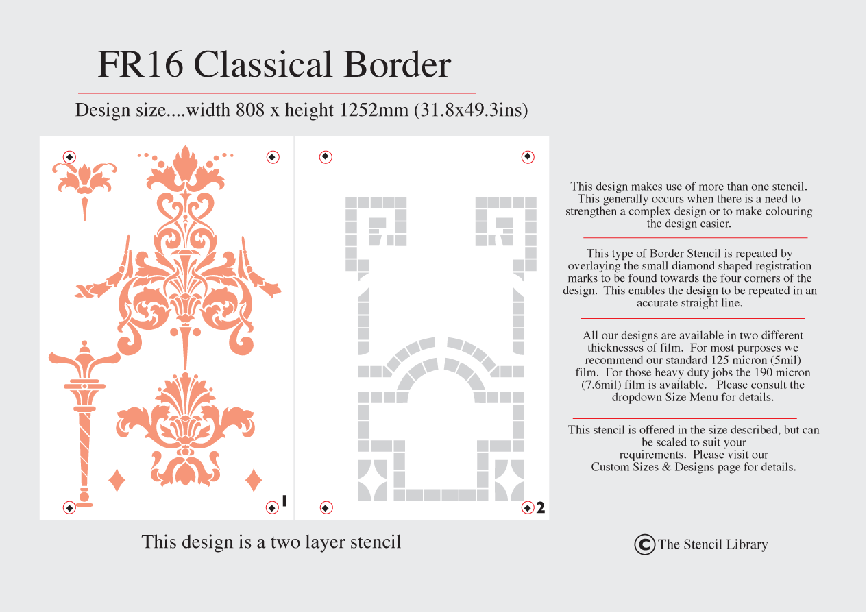 1. FR16 Classical Border