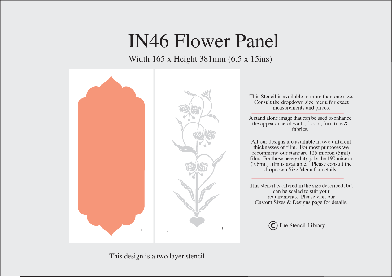 8. IN46 Flower Panel No2