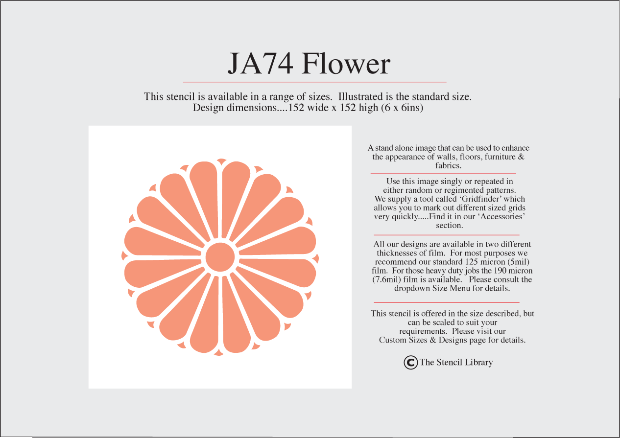 1. JA74 Flower