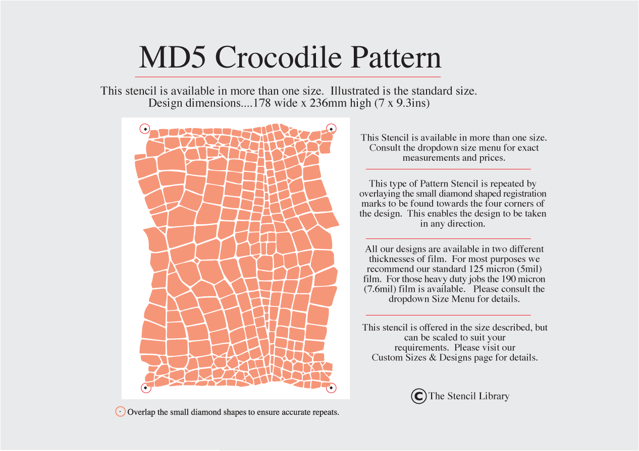 16. MD5 Crocodile Pattern