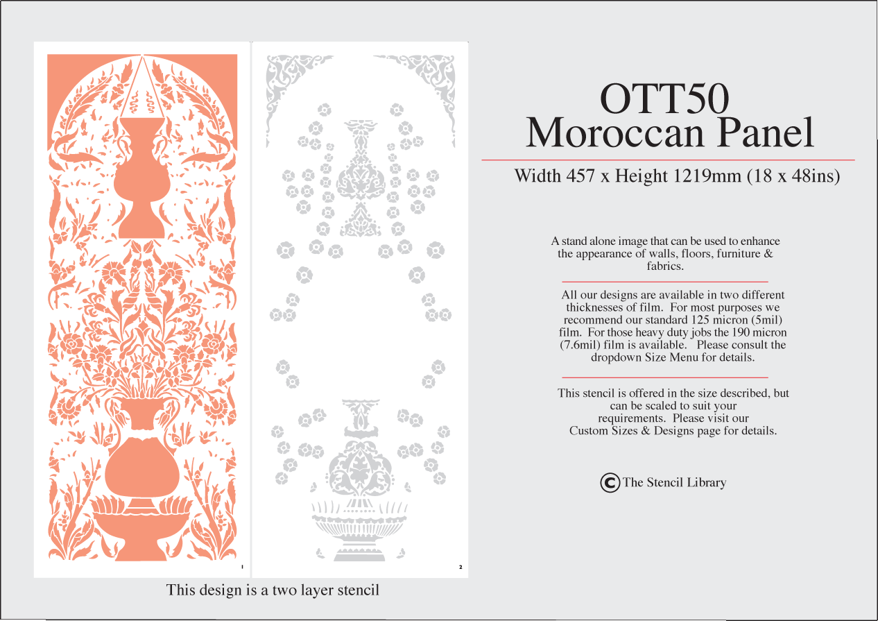 1. OTT50 Moroccan Panel No1