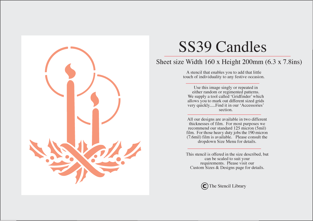18. SS39 Candles