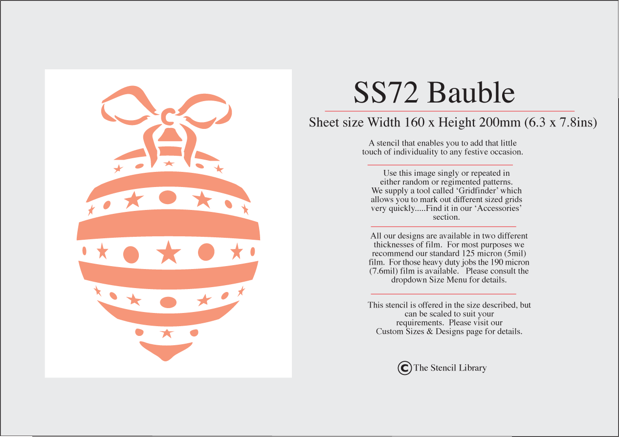 20. SS72 Bauble