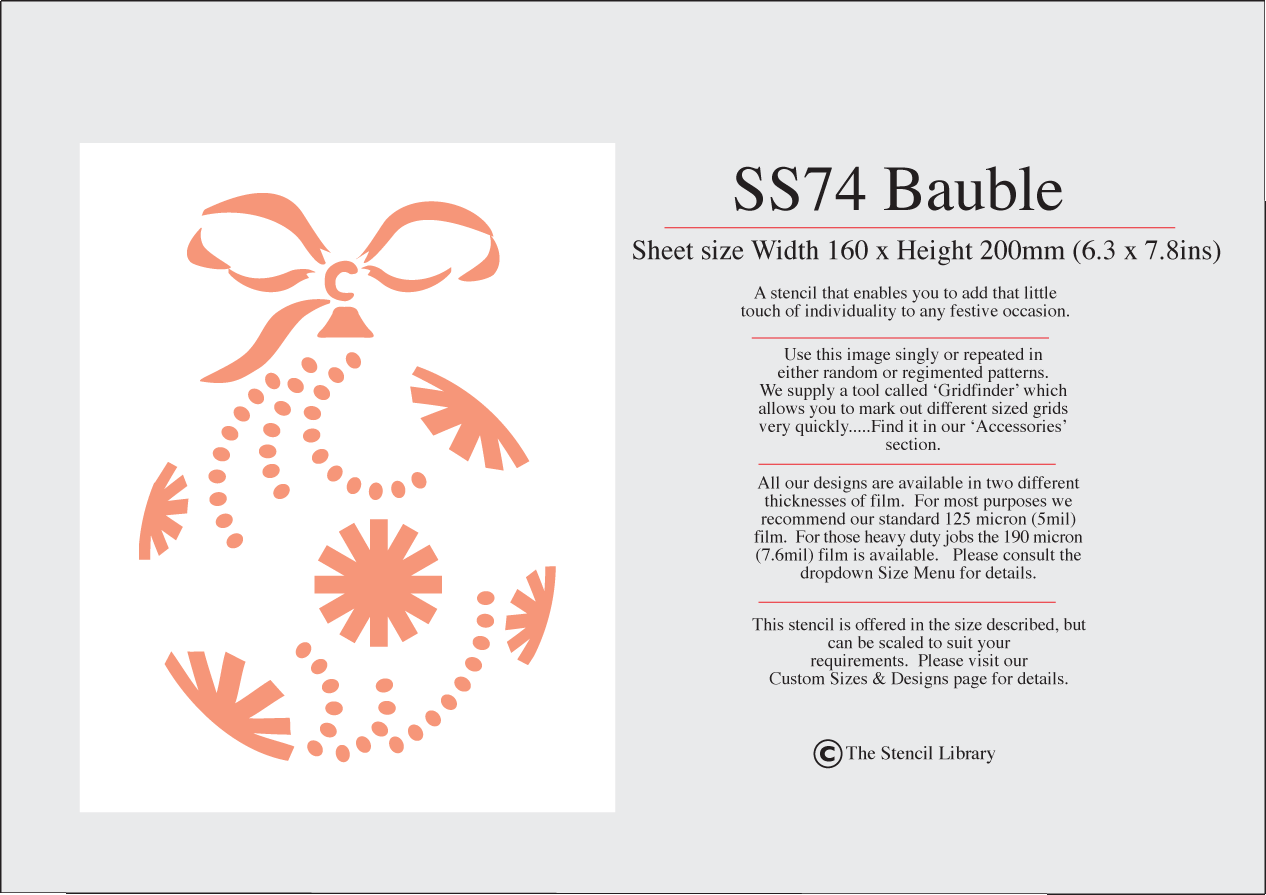 22.  SS74 Bauble