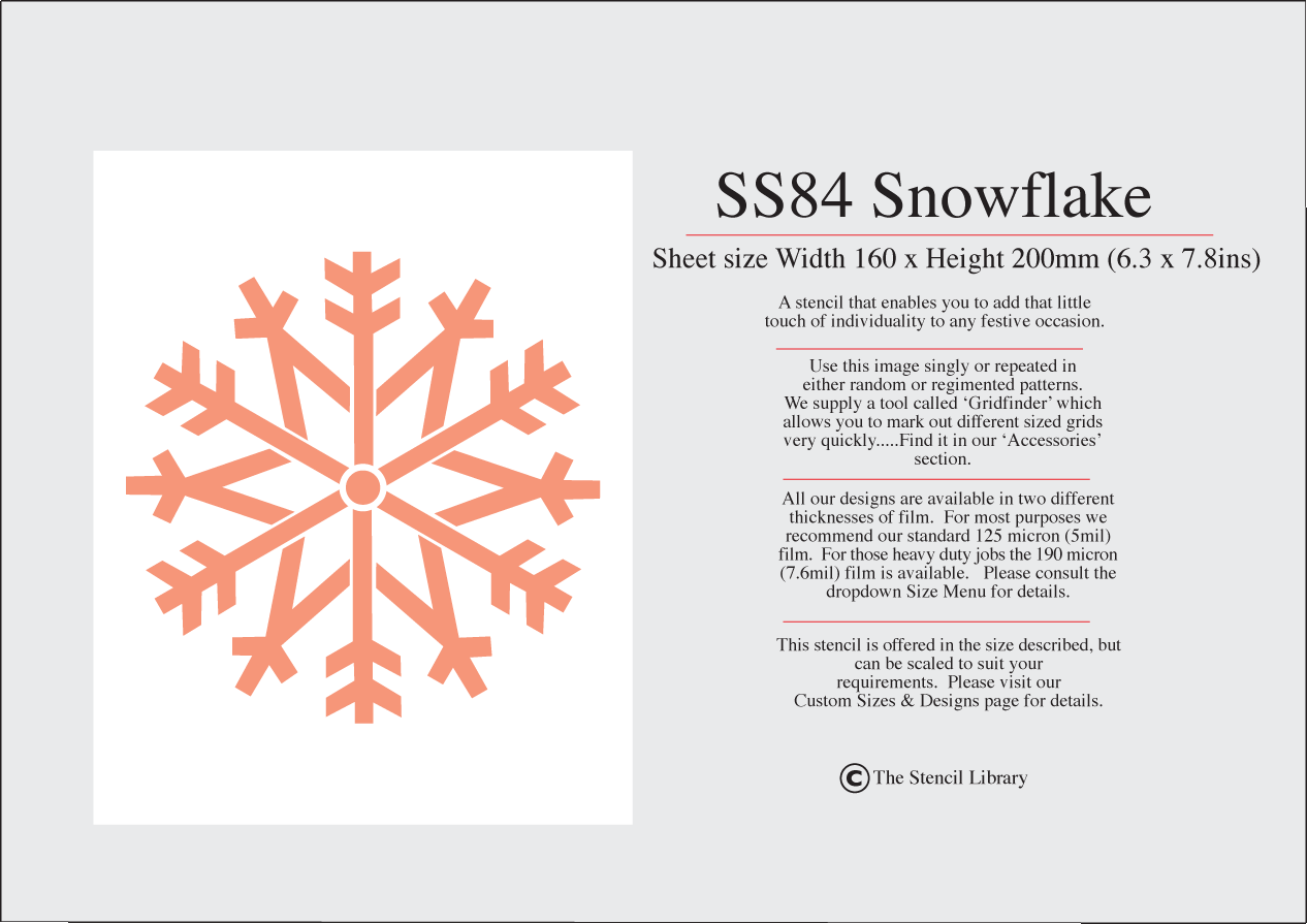 30. SS84 Snowflake