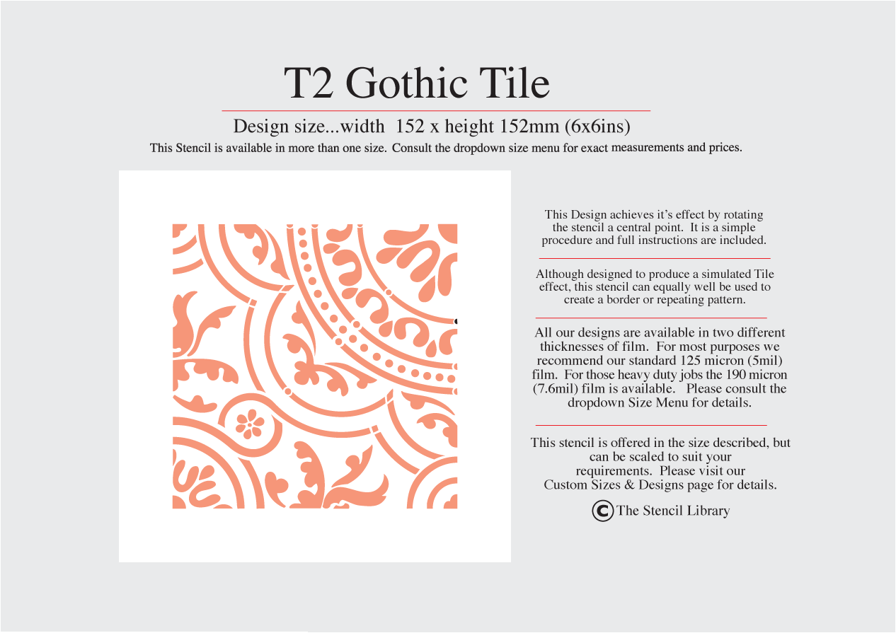 10. T2 Gothic Tile No10