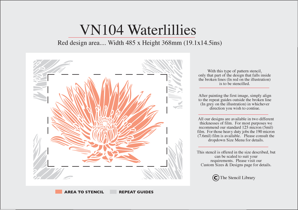 19. VN104 Waterlillies