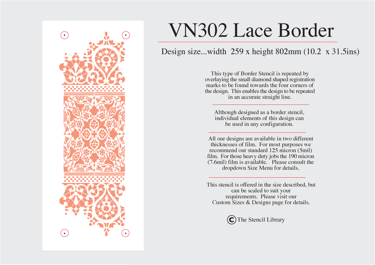 19. VN302 Lace Border