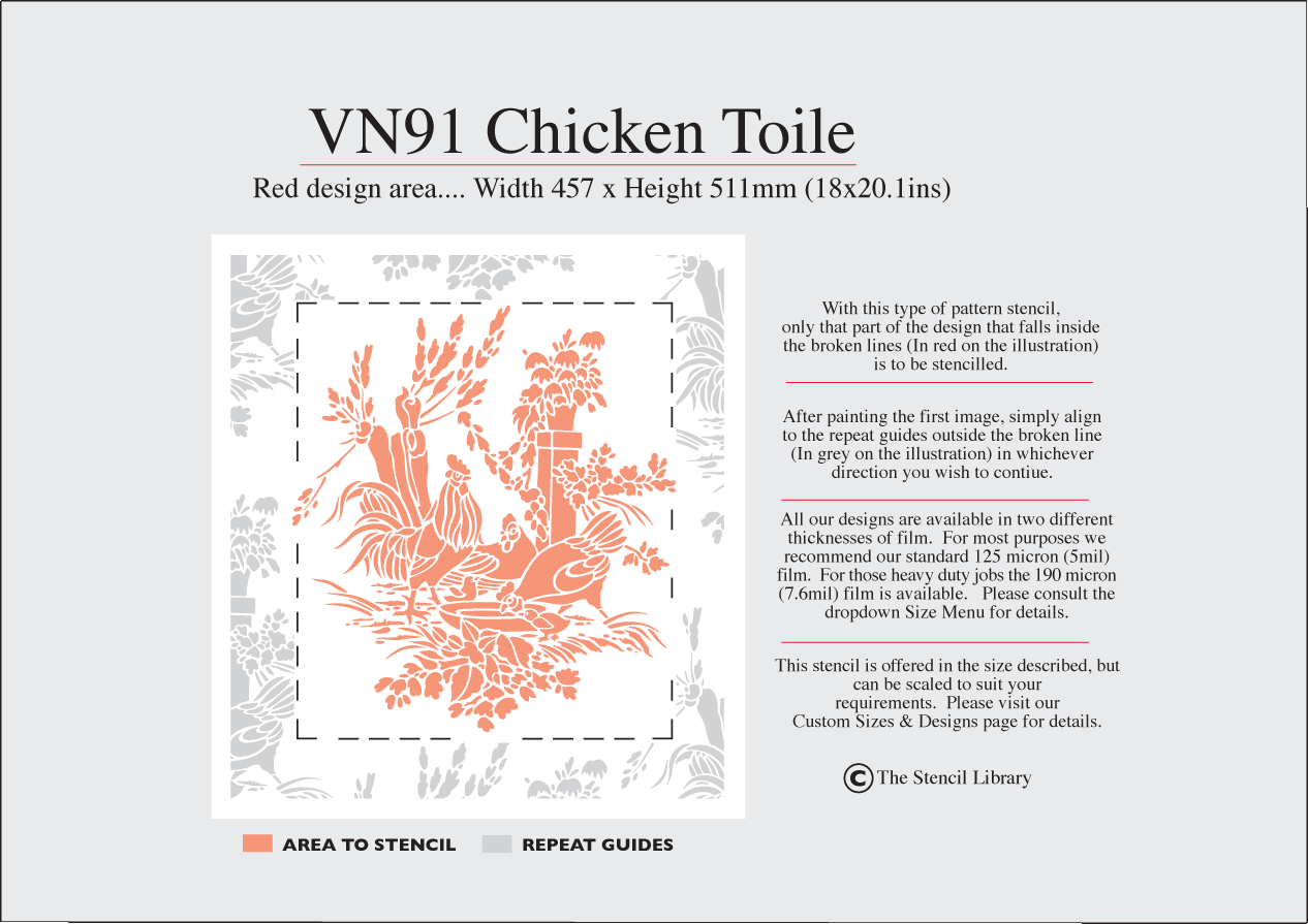 7. VN91 Chicken Toile