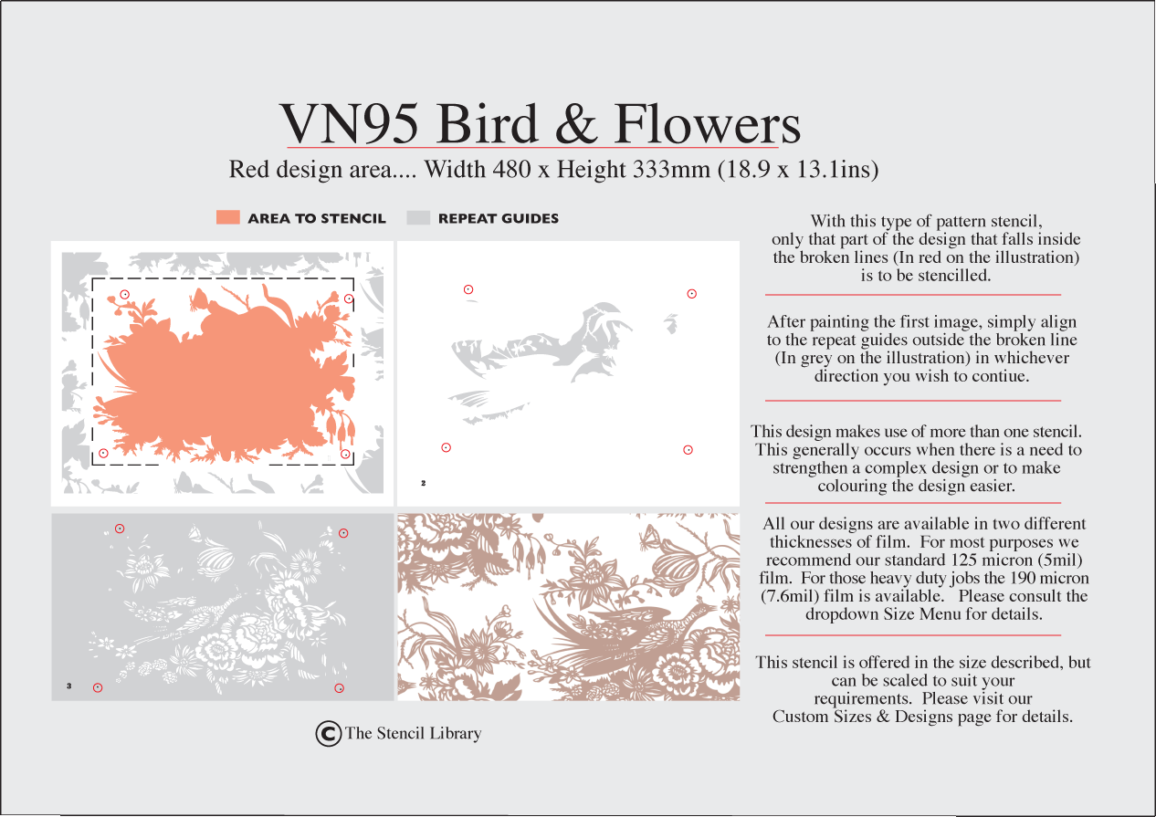 11. VN95 Bird & Flowers