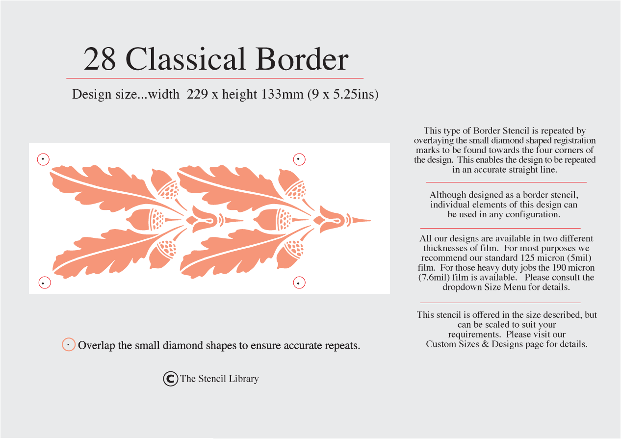 28 Classical Border