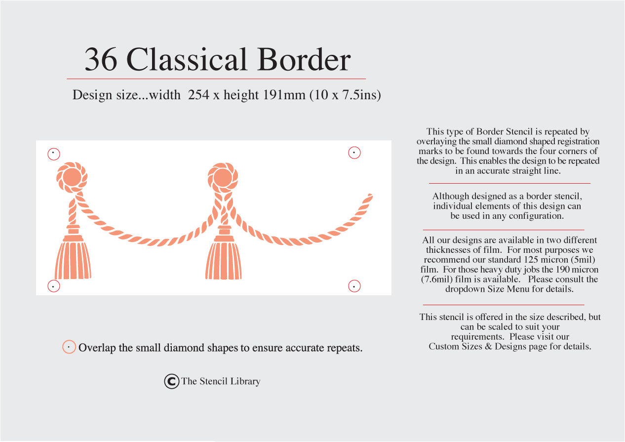 36 Classical Border