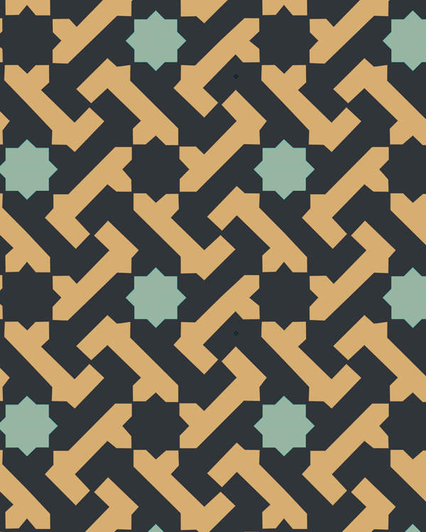 4. LD14 Moroccan Pattern