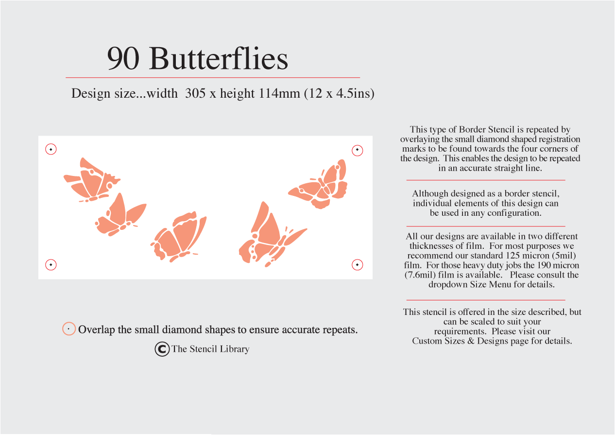 90 Butterflies
