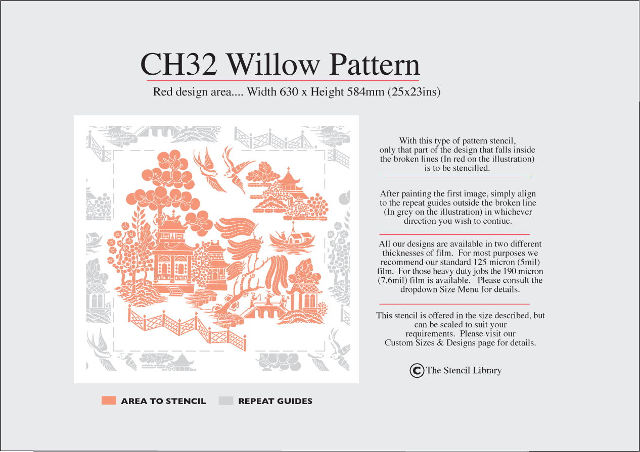 CH32 Willow Pattern