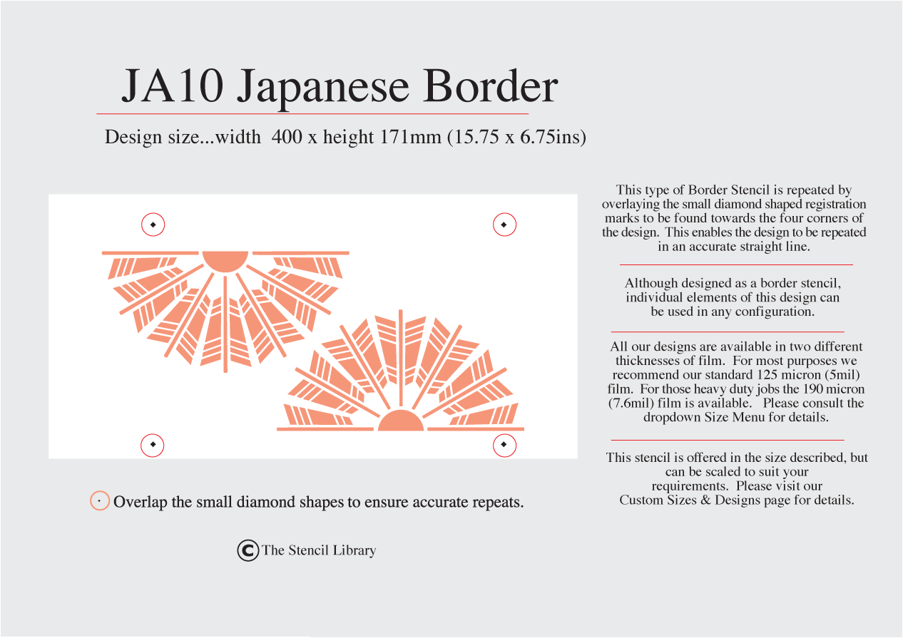 JA10 Japanese Border