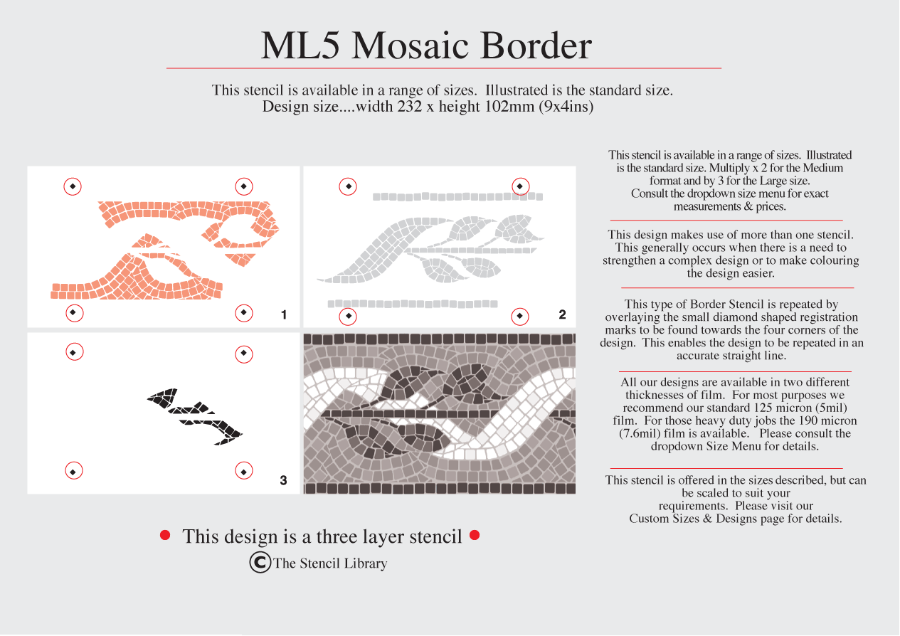 ML5 Mosaic Border