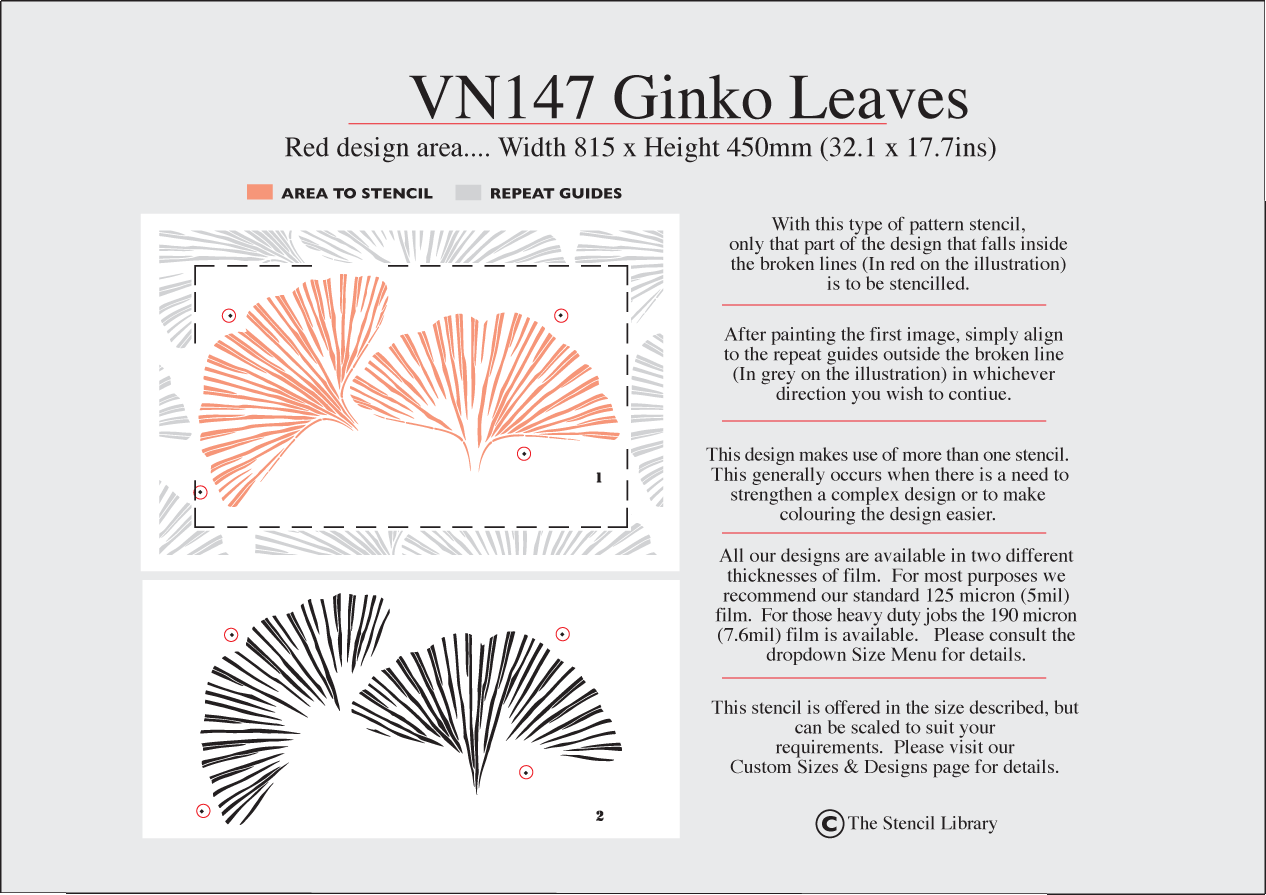 VN147 Ginko Leaves