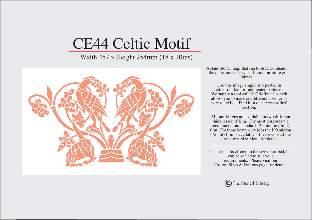 CE44 Celtic Motif