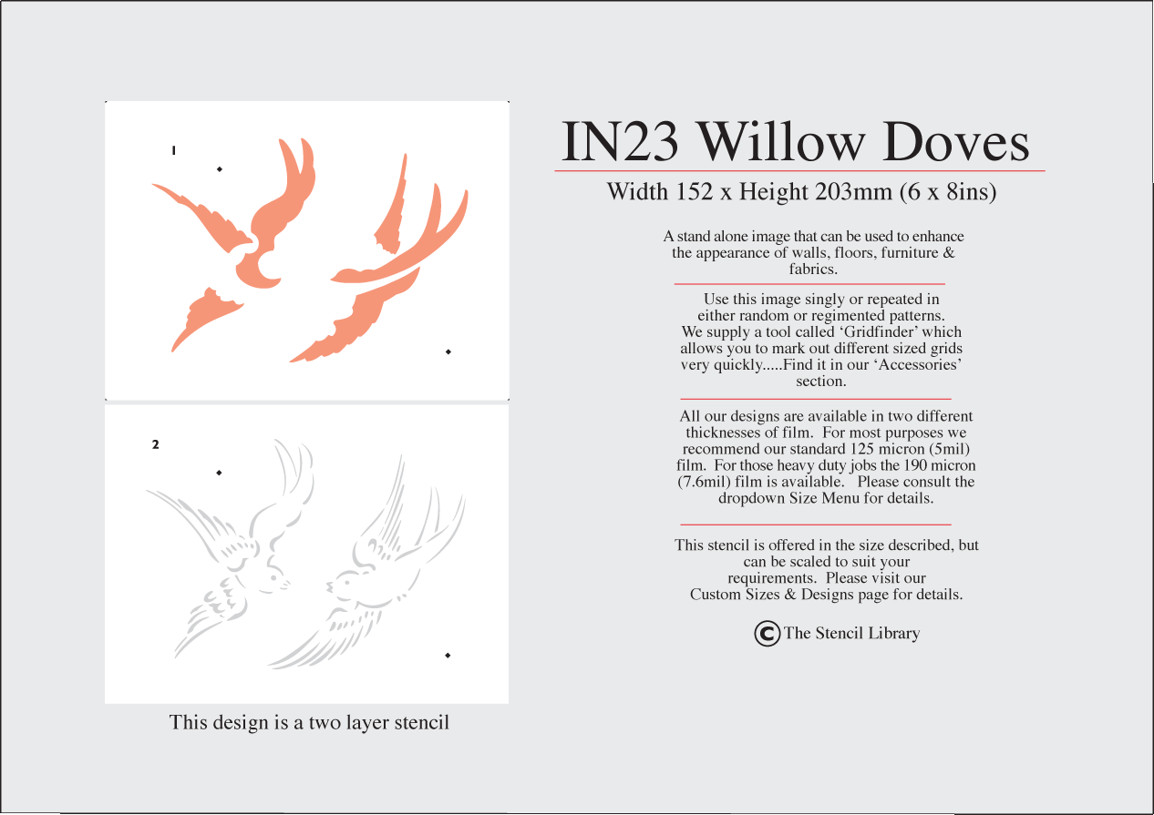 IN23 Willow Doves