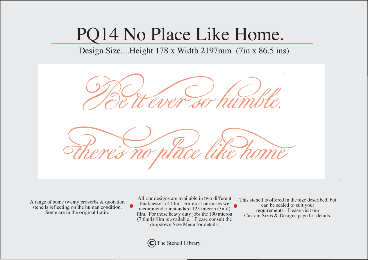 PQ14 No Place Like Home