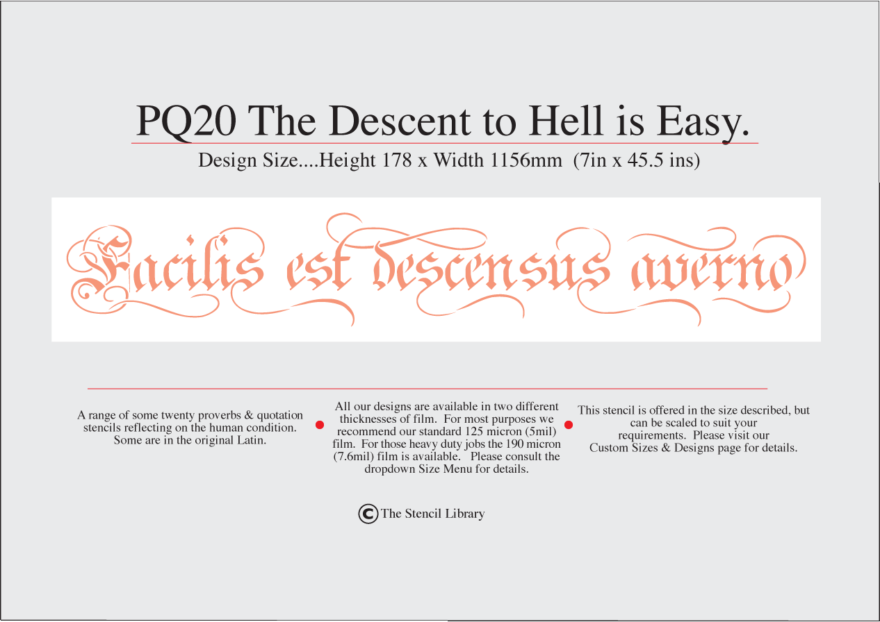 PQ20 The Descent to Hell