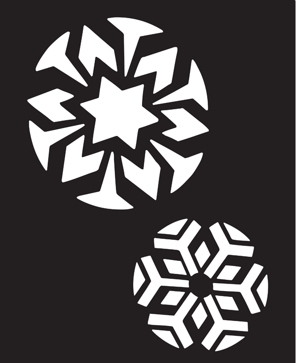 40. MS105 Snowflakes