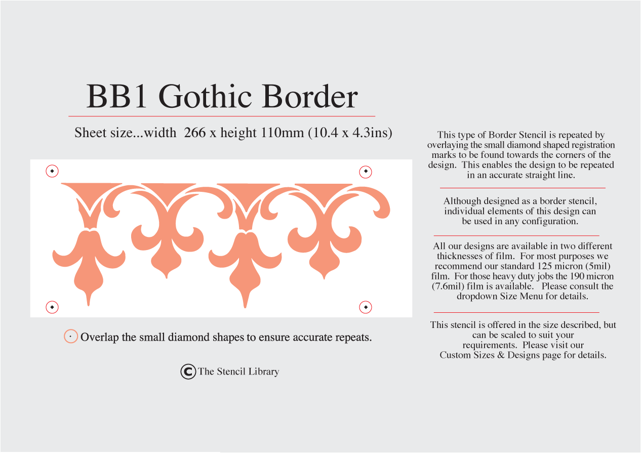BB1 Gothic Border