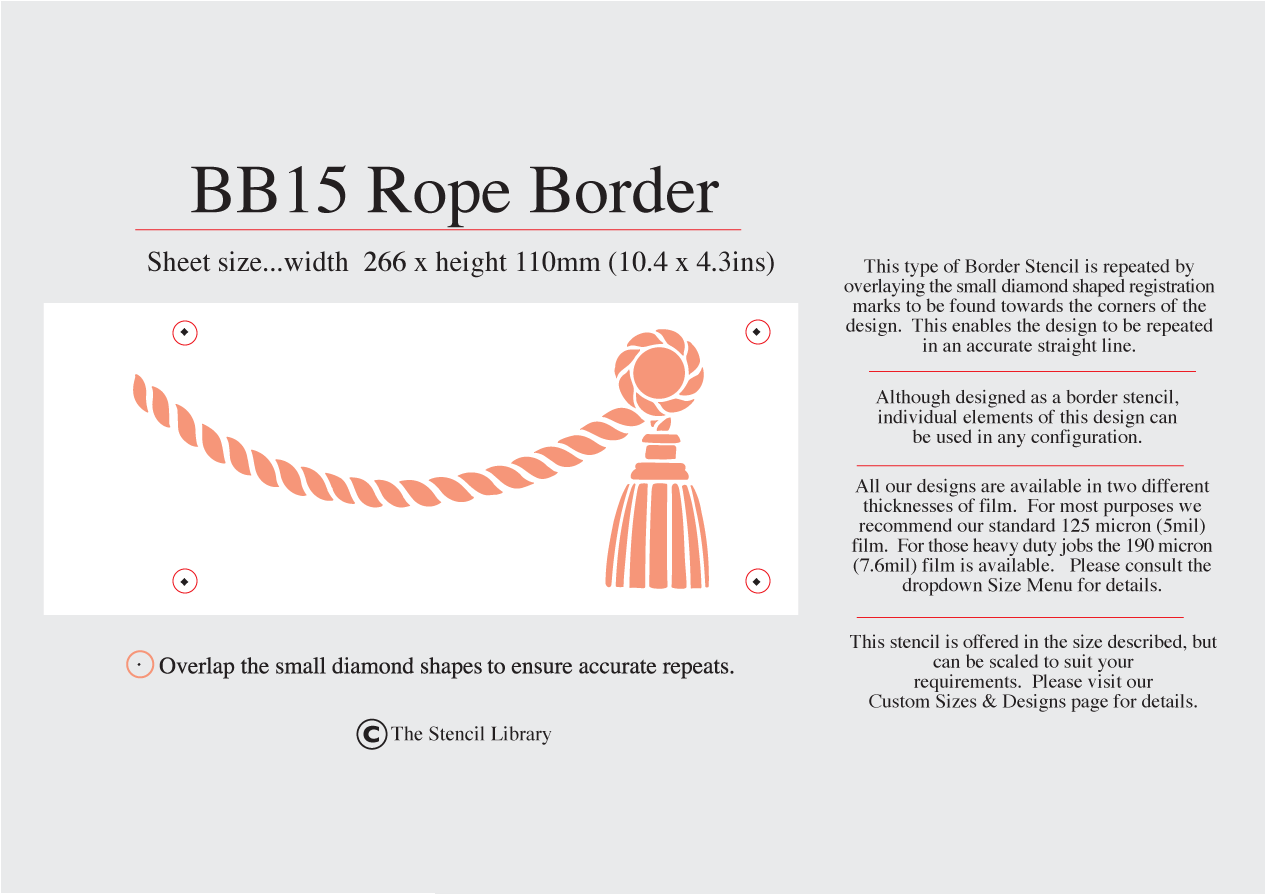 BB15 Rope Border