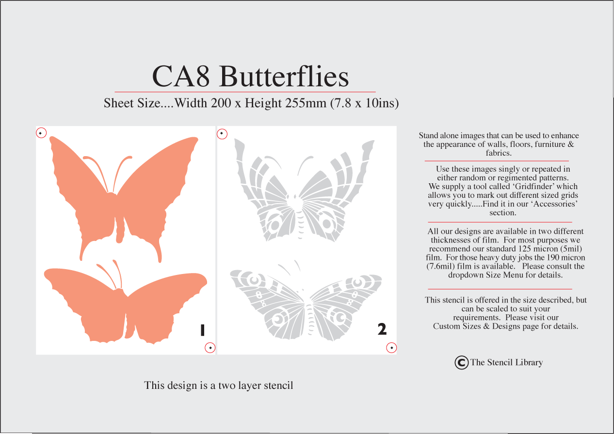 CA8 Butterflies