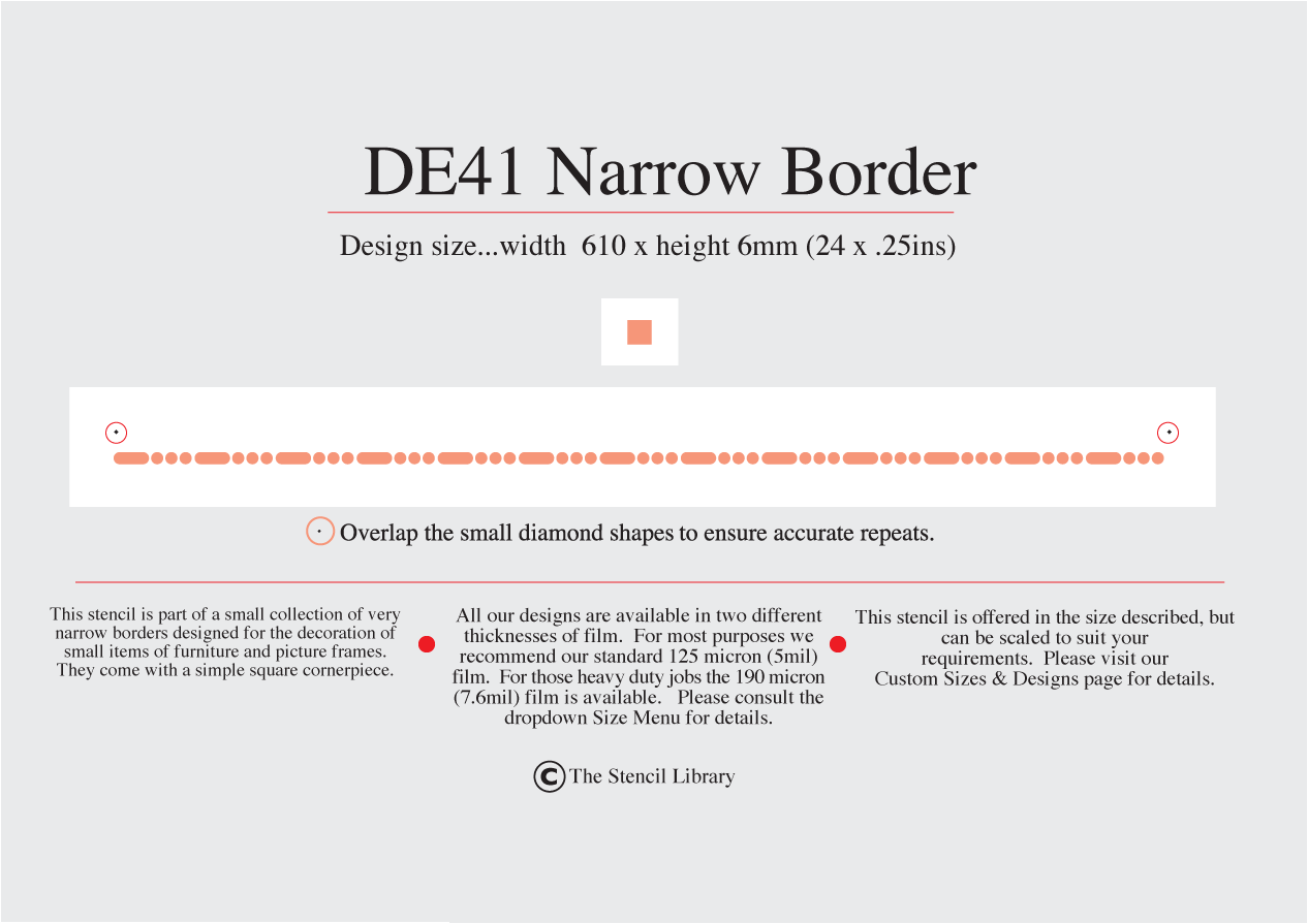 DE41 Narrow Border