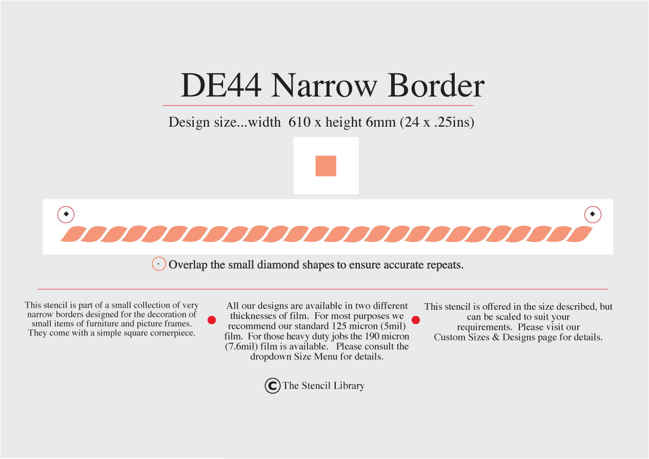 DE44 Narrow Border