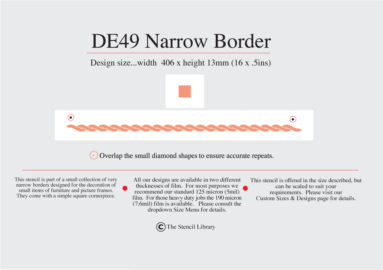 DE49 Narrow Border