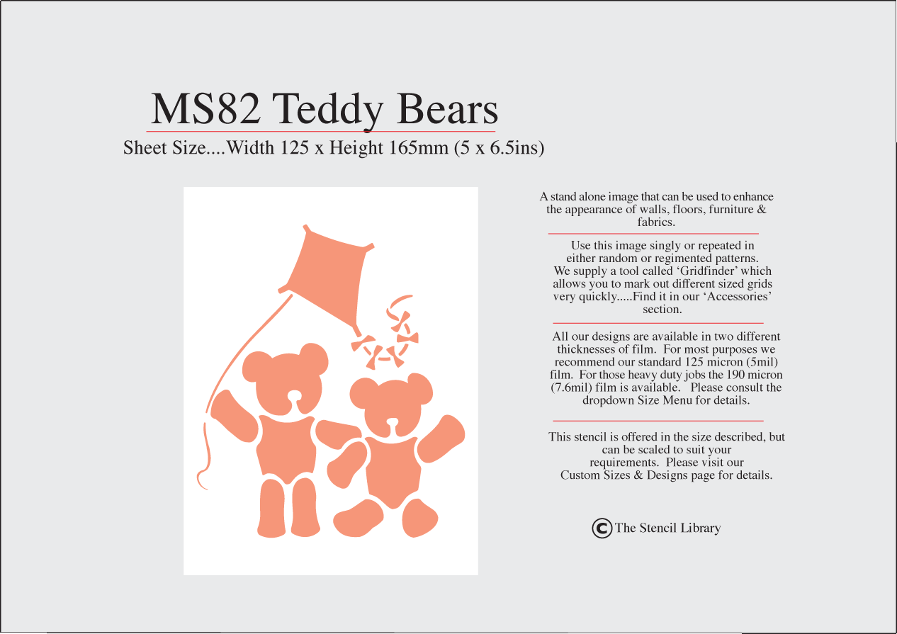 MS82 Teddy Bears