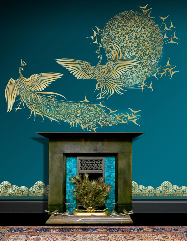 WP5A Peacock Long Border - Image 2