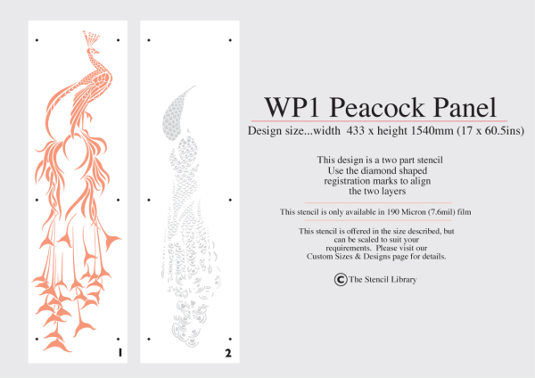 WP1 Peacock Panel