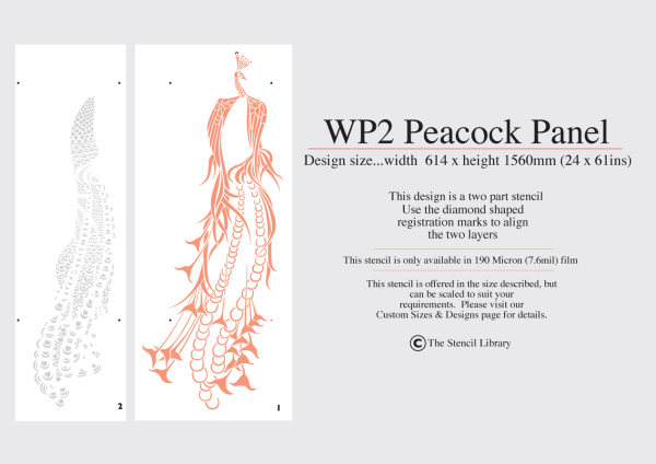 WP2 Peacock Panel