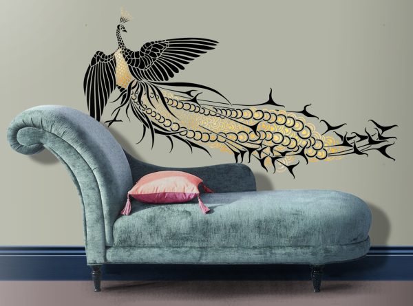 WP3 Horizontal Peacock (Chaise Longue)